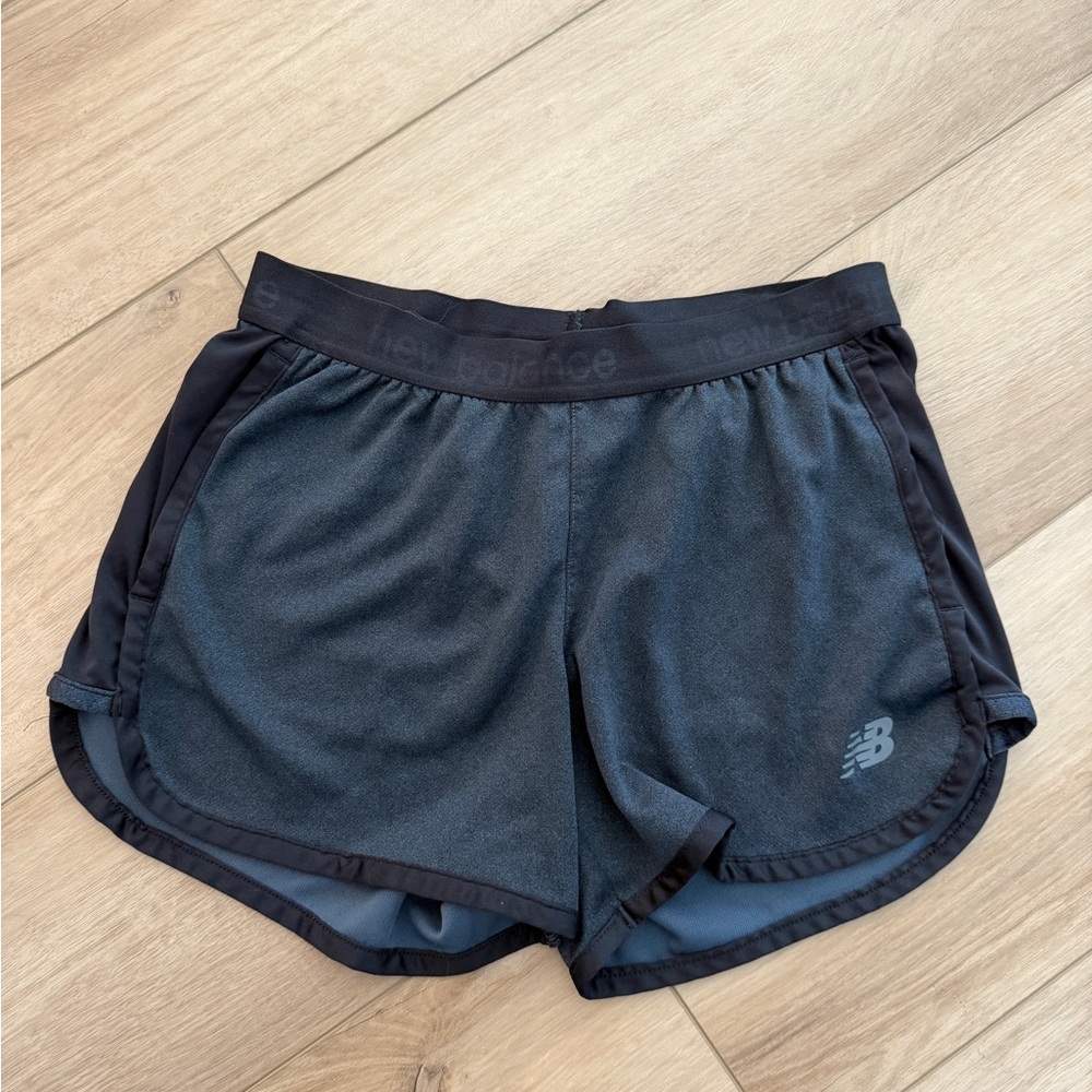 New Balance Women's Charcoal and Black Athletic Shorts size Small